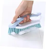 Baluue Nylon Brush Set for Laundry 3pcs Scrub Brush for Shoes Windows Stains Easy to Use Random Color