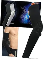 Protective Sleeve Arm Sleeve Riding Bike Sleeves Long Elbow Protector Elbow Sleeve Black