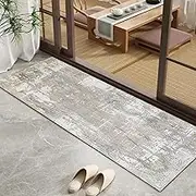 Long Narrow Hall Runner Rug, Carpet Runners with Non Slip Backing, Soft Easy to Clean Bedroom, 80x200cm Doormat Runner 60x150cm(2ft×9.8ft/60×300cm)