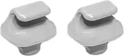 Aftermarket Replacement for Honda Gray NH220L Sunvisor Clip Hook for 1998-2007 Accord 1996-2004 Civic 2007-2011 CR-V 1999-2010 Odyssey 2006-2011 Ridgeline Sun Visor Shade 888217-S01-A01ZA (2)