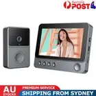 2.4G Video Doorbell 4.3 Inch IPS Screen Door Bell Intercom System Night Vision