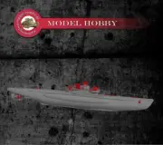 DKM - U-boot VIIC - U-FLAK 1 (1:144) - full details set - Made by MODEL-HOBBY