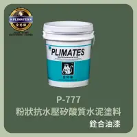 在飛比找蝦皮購物優惠-[新竹銓合油漆] 金絲猴 P-777 粉狀抗水壓矽酸質水泥塗