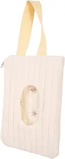 NOLITOY Stroller Hanging Organizer for Wipes Portable Refillable Wipes Pouch Convenient Travel Tissue Holder for Strollers Bedrooms Dining Rooms and Bathrooms