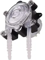 Mingzhe DC 6V DIY Dosing Pump Mini Peristaltic Dosing Head Self-Priming Function Large Flow 150ml/min for Aquarium Lab Chemical Analytical Water Liquid