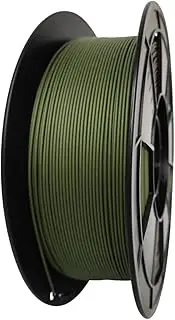 1.75mm PLA Filament Matte Finish,Army Green PLA Filament, PLA Filament 1kg, for 50-400mm/s High Speed 3D Printer, Premium 3D Printer Filament