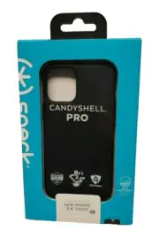 Genuine Speck Candyshell PRO Slim Case for iPhone 12 Mini (5.4") Black New