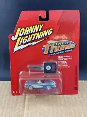 Johnny Lightning Chevy Thunder 1958 Corvette Convertible #30, COMB SHIP $1