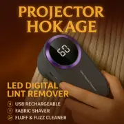 LED Digital Lint Remover | USB Rechargeable | Fabric Shaver | Fluff & Fuzz Clean