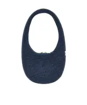 Single top handle handbag One size Blue