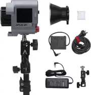 Aputure Amaran COB 60X S LED Video Light 65W, 2700K-6500K Bi-Color Bowens Mou...