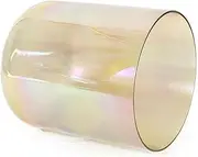 6 Inch Chakra Quartz Crystal Singing Bowl, 432Hz Orange Meditation Therapy Sound Healing Instrument Sound Bath Bowl, With Acrylic Striker, O-ring(B Note)