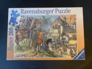 NEW Ravensburger Super 200 puzzle, Ritterburg Knight's Castle