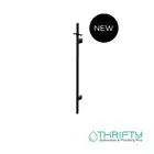 Meir Heated Vertical Towel Rail Matte Black