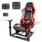 Zootopo Flight Simulator Cockpit Stand with Seat Fit Thrustmaster HOTAS WARTHOG