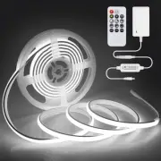 10FT COB LED Rope Lights with Dimmer 24V Outdoor LED Strip Lights Waterproof ...