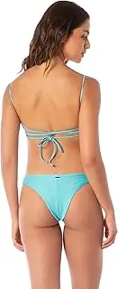 [Maaji] Women's Iconic Regular Rise Thin Side Cheeky Cut Bikini Bottom