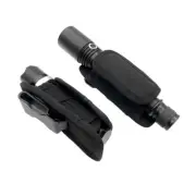 360 Rotating Flashlight Holster Belt Carry Case Nylon Tactical Torch Pouch Bag