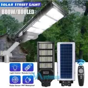 Weatherproof 800W Solar LED Street Light PIR Sensor Outdoor Efficient Lighting
