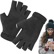 [Generic] Womens Gloves for Cold Weather, Breathable Men's Winter Gloves Cold Weather Gloves, Stylish Women Winter Gloves Mens Fingerless Gloves for Adults