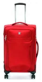 Swiss Travel luggage suitcase Large Lightweight 360" wheel 24" SoftCase SN6005B