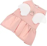 SUPVOX Pets Costumes for Dogs Dog Skirt Costume Reusable Pet Clothes Portable Cat Apparel Cat Puppy Dress Chihuahua Spay Female Animal Kitten Decoration Bathrobe Kit Cotton Polyester Pink