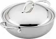 Hestan - NanoBond Collection - Stainless Steel Dutch Oven, Induction Cooktop Compatible, 5 Quart