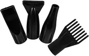 Pet Home Use Hair Dryer Nozzle Set 4pcs Abs Nozzles for Blow Dryer Brush Diffuser