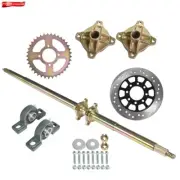 Fits for Go Kart Golf Cart buggy Quad 44" Rear Live Axle Wheel Hub Complete Kit