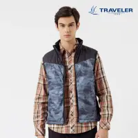 在飛比找momo購物網優惠-【TRAVELER 旅行者】男款防潑水鋪棉背心_222TR3