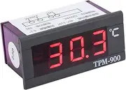 Mini LCD Digital Temperature Panel Meter Thermometer Temperature Indicator 40℃ 110℃ for Refrigeration Equipment