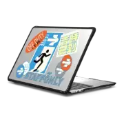 MacBook Air 13-inch (M2 - M4) Impact Case Time To Get Off Duty MacBook Case