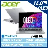 在飛比找遠傳friDay購物精選優惠-【最新Ultra處理器】Acer 宏碁 Swift GO S