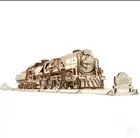 UGEARS V-Express Steam Train and Tender Wooden 3D Model Kit New Sealed!! 538 Pcs