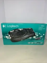 Logitech MK550 Comfort Wave Unifying 2.4Ghz Wireless Keyboard & Mouse Combo New