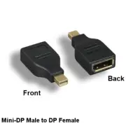 Kentek Mini DisplayPort 1.2a Male to DisplayPort DP 1.2a Female Adapter 4K HD