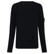 [Stone Island] Stone Island Compass-motif Wool Jumper XXXL BLUE
