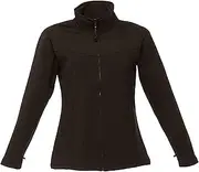 [REGATTA] Womens/Ladies Uproar Softshell Jacket (Water Repellent & Wind Resistant) (UK Size: 6) (All Black)