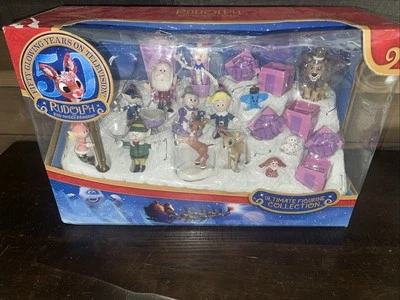 Rudolph The Red Nosed Reindeer Ultimate Figurine Collection 15pcs Original Box