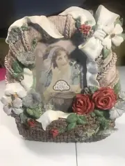 Beautiful Ornate Picture Frame For 5”x3.5” Picture
