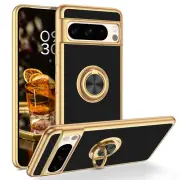 For Google Pixel 6a/7a/7/7 Pro/8/8 Pro Phone Case Shockproof Rugged Cover+Ring