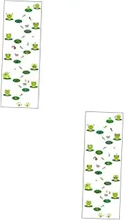 ifundom 2 Sets Frog Jump Game Sticker Hopping Game Decal Hopping Floor Decal Classroom Stair Sticker Jumping Game Floor Sticker Sensory Number Stickers Hopping Floor Sticker Play Mat PVC