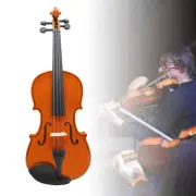 4/4 Acoustic Violin Color Natural Fiddle for Violin Beginner Adult