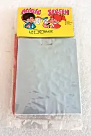 Dime Store Mini Magic Screen Erasable Slate Hong Kong New NOS 1970s Read!