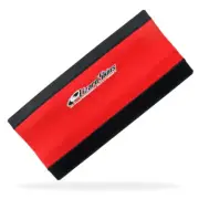 LIZARD SKINS SUPER JUMBO CHAINSTAY PROTECTOR SIZE L 128x245mm RED/LIME GREEN NEW
