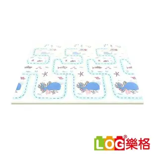 【LOG 樂格】XPE環保無毒爬行地墊2cm -夢幻北極 120x180x厚2cm(爬行墊 地墊 無包邊 120x180x2cm)