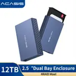 ☞【阿卡西斯】ACASIS 磁片陣列 USB3.0雙硬盤盒 2.5寸筆記本