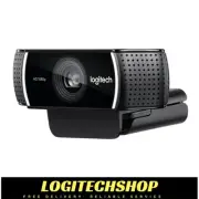 Logitech C922 Pro Stream Webcam 1080P stereo Mic & Tripod In stock -Free Postage