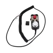 Universal Cnc 4 Axis Mpg Pendant Hand Wheel 100 Pulse 5V & Emergency Stop2147