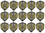 5 Sets Harrows Dimplex Standard Dart Flights - Ships w/ Tracking - CD Gold